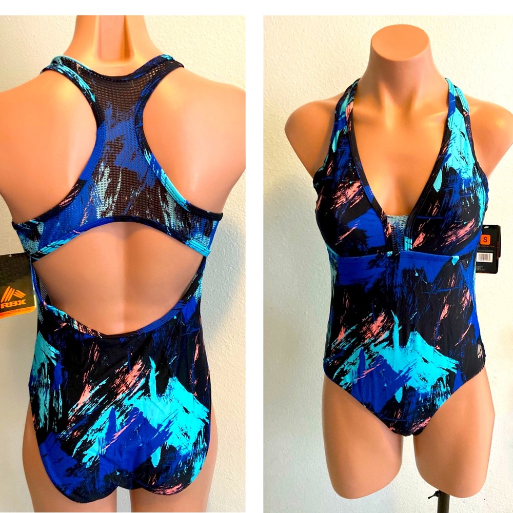 RBX Women's Size S One-Piece Active Swimsuit